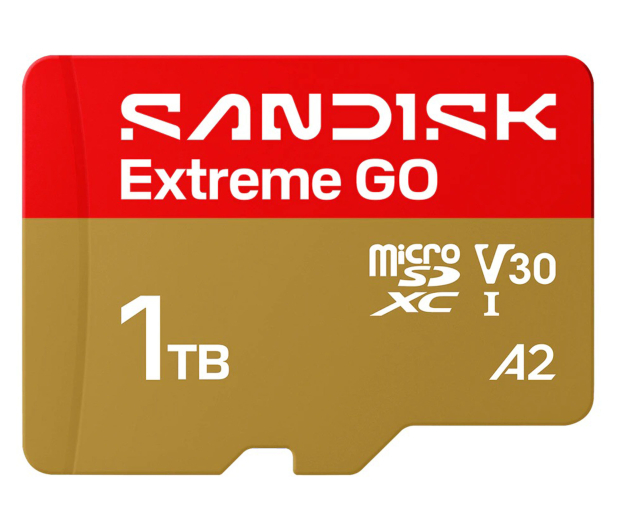 Sandisk 1TB microSDXC Extreme Go UHS-I 240/160 MB/s - 1549253 - zdjęcie